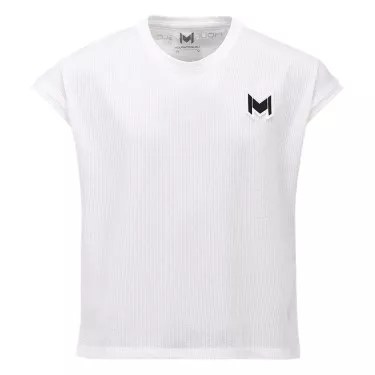 Mouratoglou Match T-Shirt M&auml;dchen Wei&szlig;