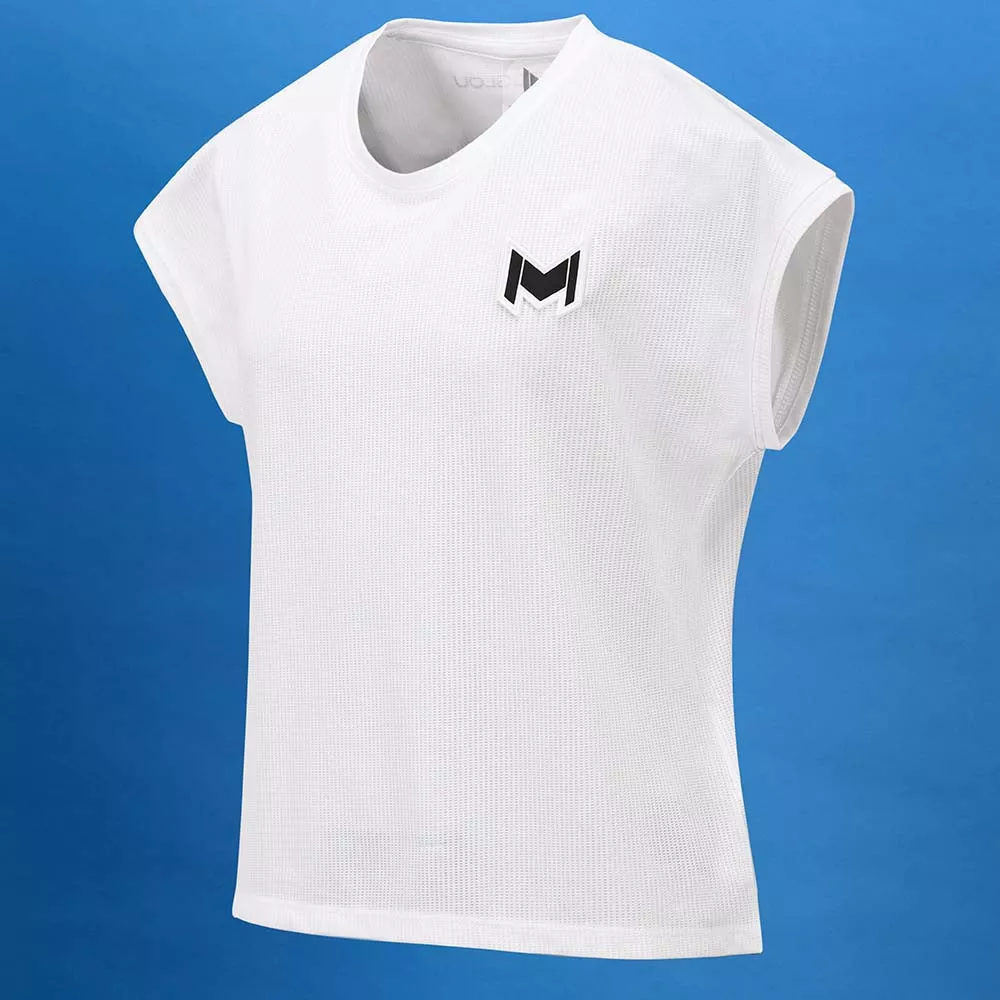 Mouratoglou Match T-Shirt M&auml;dchen Wei&szlig;