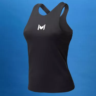 Mouratoglou Match Tank Top Schwarz
