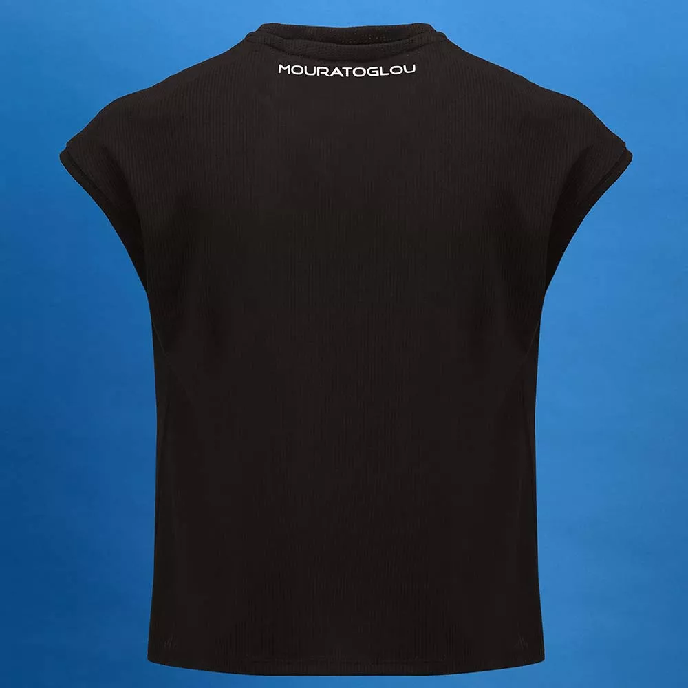 Mouratoglou Match T-Shirt M&auml;dchen Schwarz