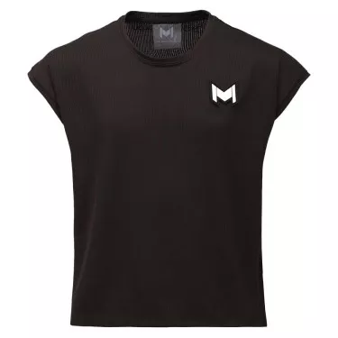 Mouratoglou Match T-Shirt M&auml;dchen Schwarz