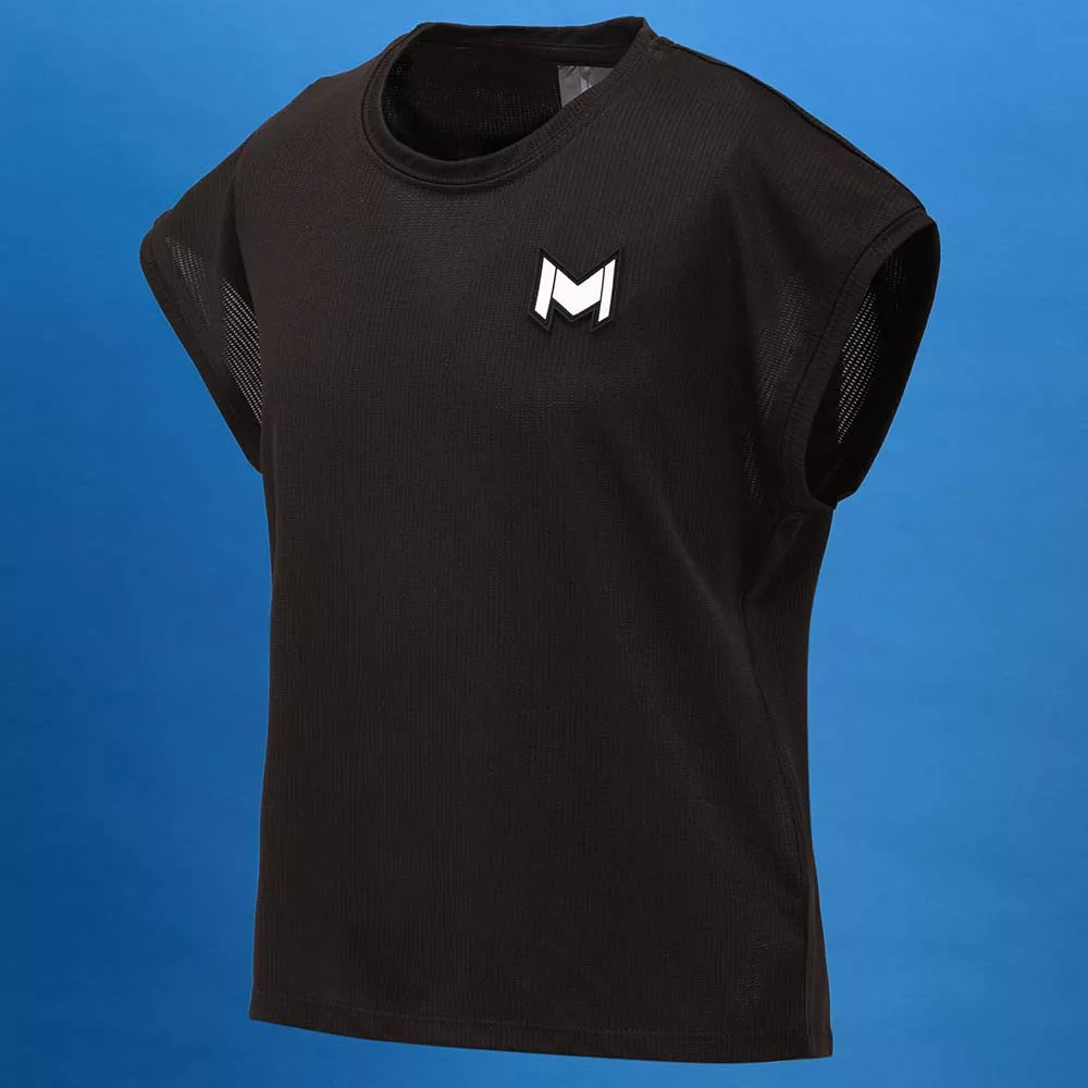 Mouratoglou Match T-Shirt M&auml;dchen Schwarz