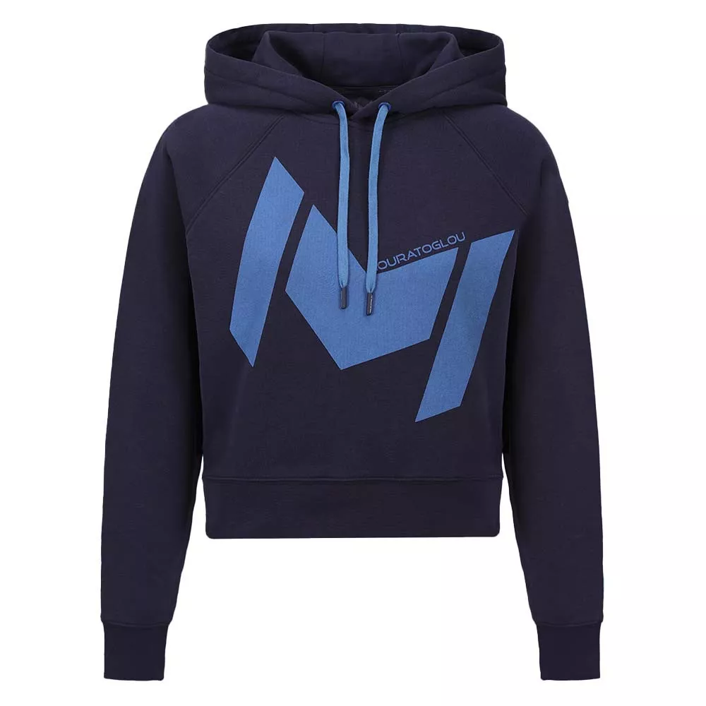 Mouratoglou Kapuzenpullover Damen Marineblau