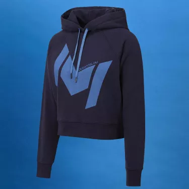 Mouratoglou Kapuzenpullover Damen Marineblau