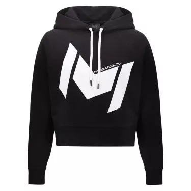 Mouratoglou Kapuzenpullover Damen Schwarz