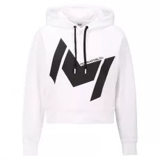 Mouratoglou Kapuzenpullover Damen Wei&szlig;