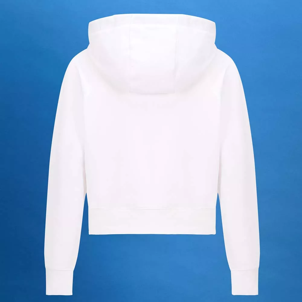 Mouratoglou Kapuzenpullover Damen Wei&szlig;