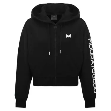 Mouratoglou Kapuzenjacke Damen Schwarz