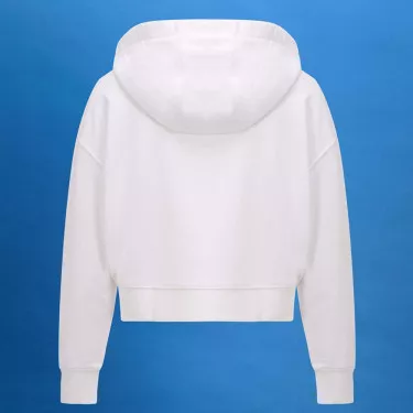 Mouratoglou Kapuzenjacke Damen Wei&szlig;