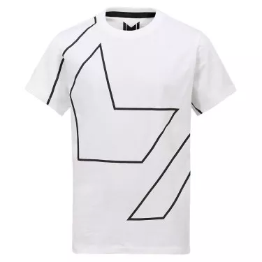 Mouratoglou Training T-Shirt Jungen Wei&szlig;