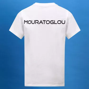 Mouratoglou Training T-Shirt Jungen Wei&szlig;