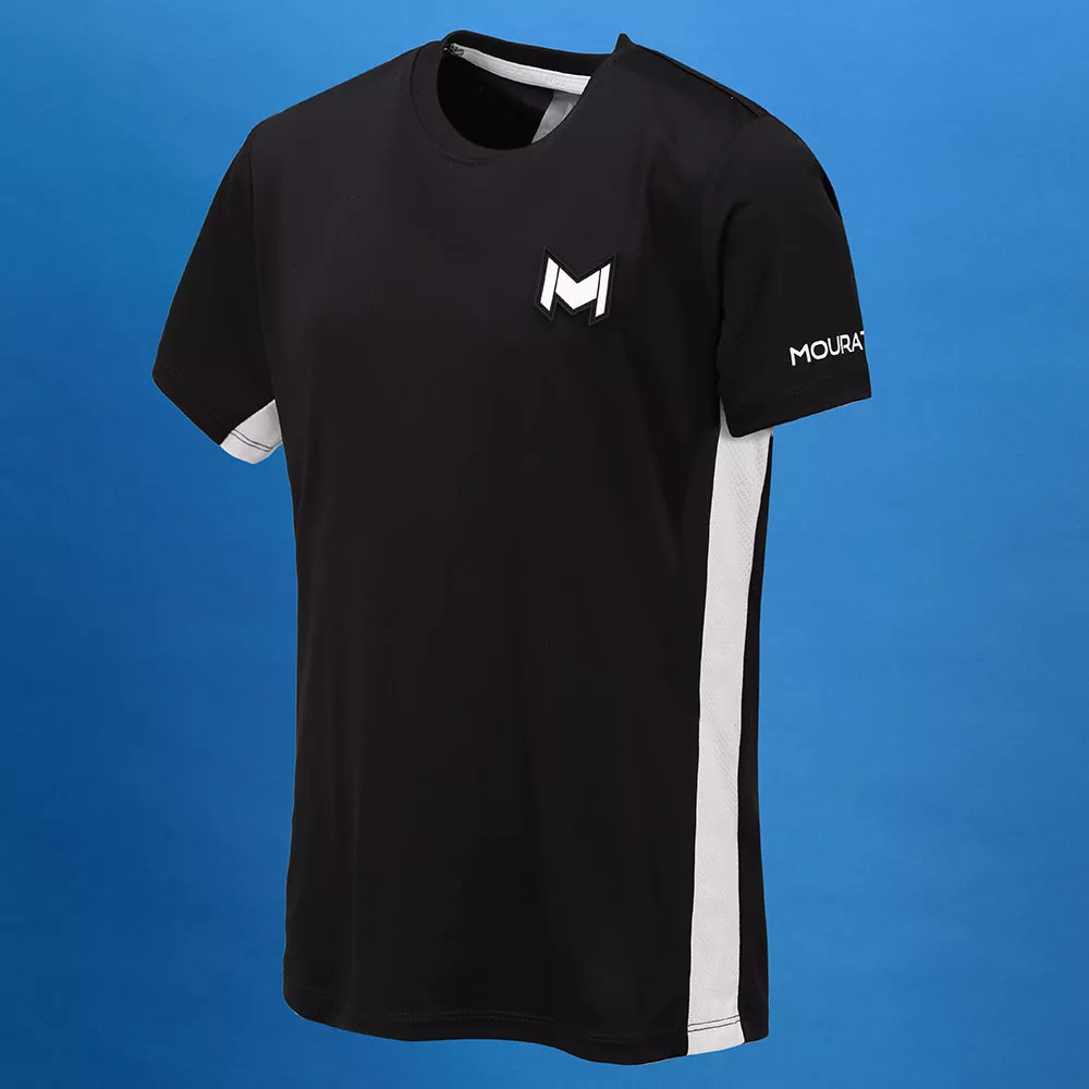 Mouratoglou Match T-Shirt Jungen Schwarz