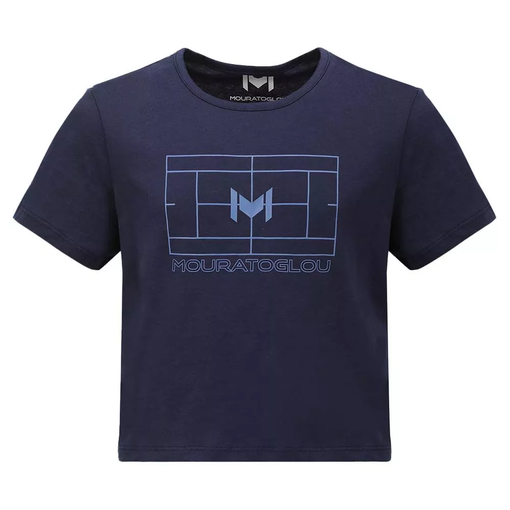 Mouratoglou Training T-Shirt M&auml;dchen Marineblau