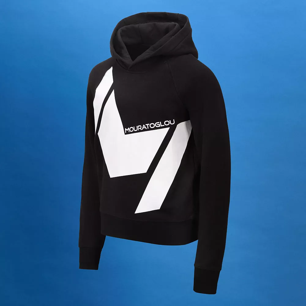 Mouratoglou Kapuzenpullover M&auml;dchen Schwarz