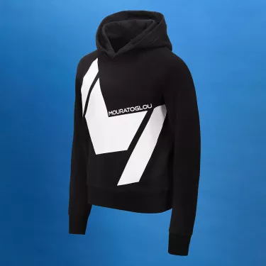 Mouratoglou Kapuzenpullover M&auml;dchen Schwarz