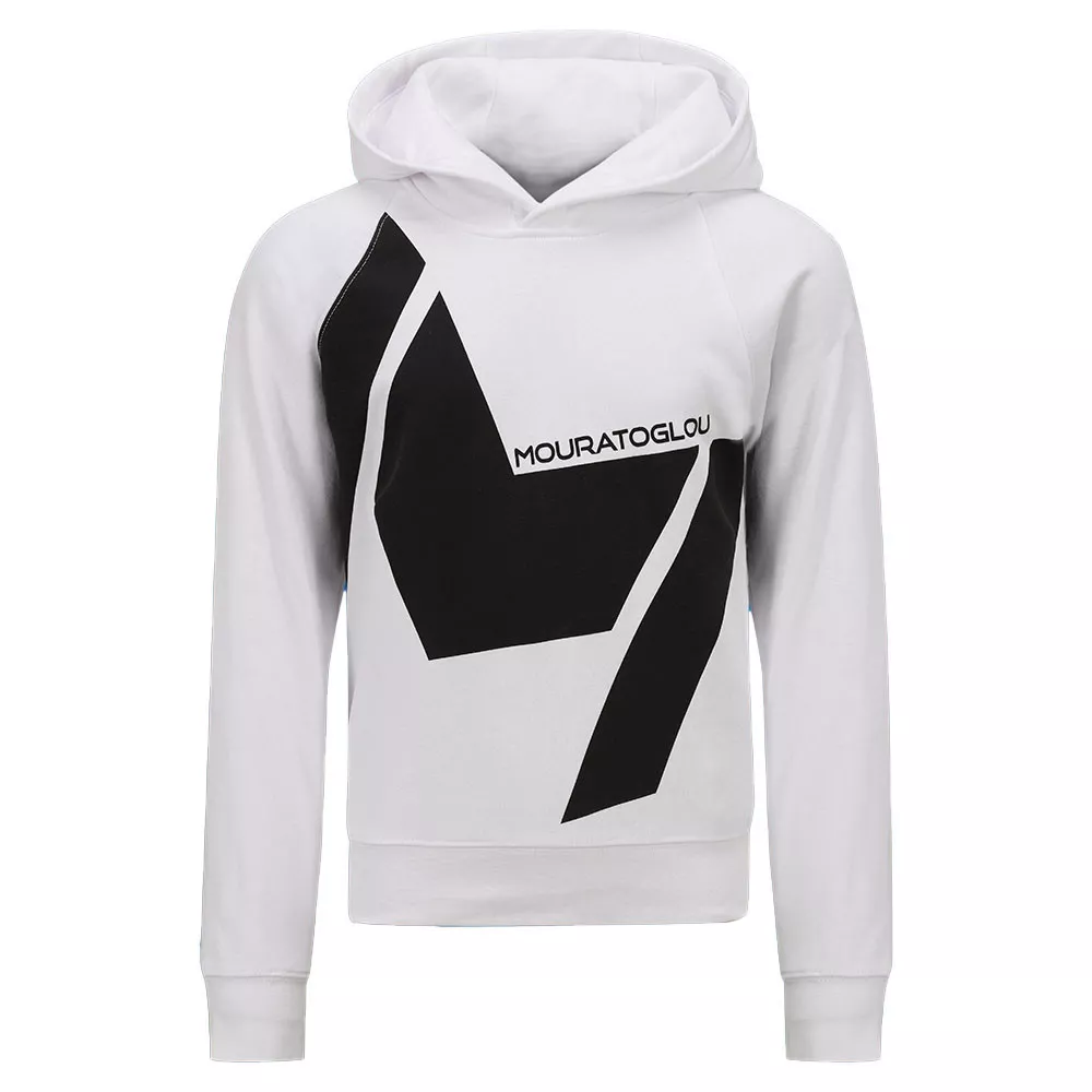Mouratoglou Kapuzenpullover M&auml;dchen Wei&szlig;