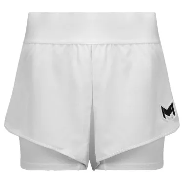 Mouratoglou Match Short Damen Wei&szlig;