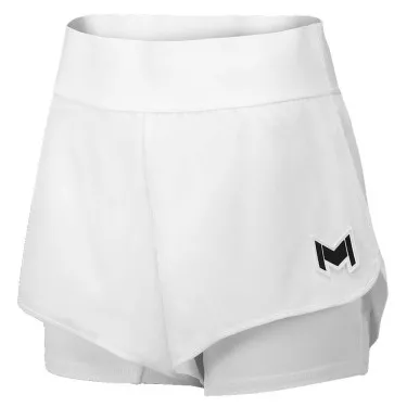 Mouratoglou Match Short Damen Wei&szlig;