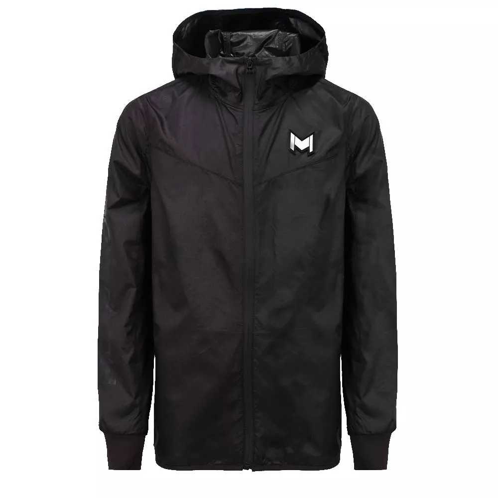 Mouratoglou Kapuzenjacke M&auml;dchen Schwarz