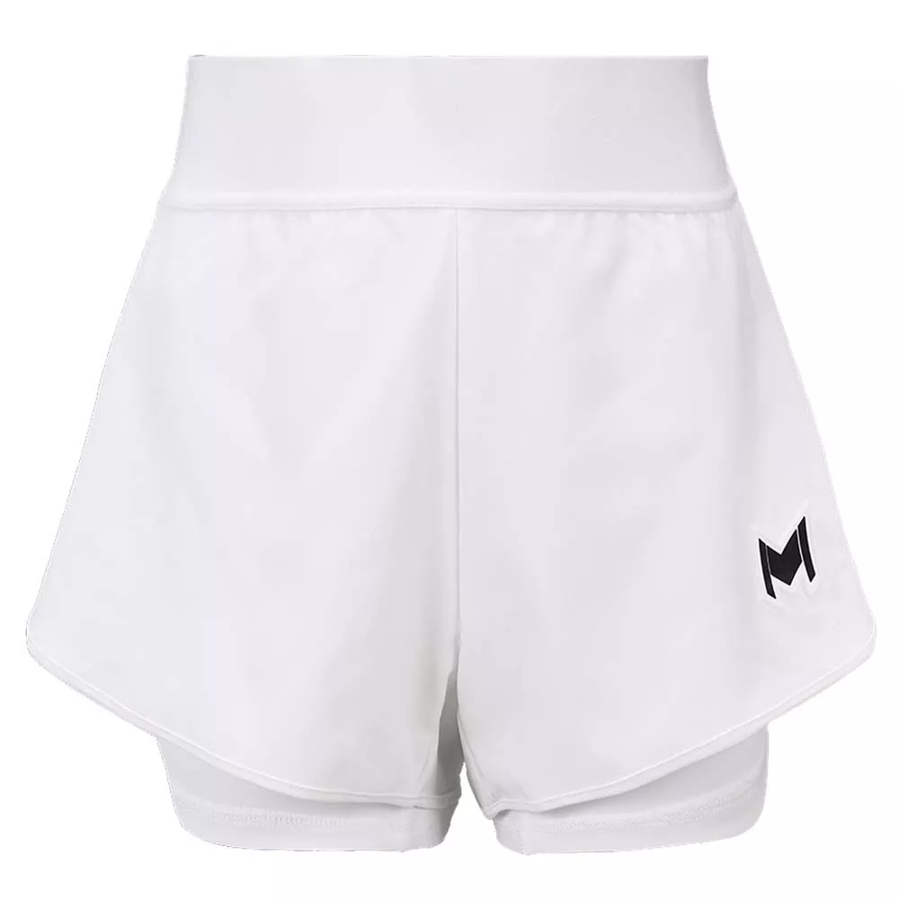Mouratoglou Match Short M&auml;dchen Wei&szlig;