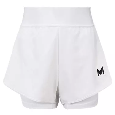 Mouratoglou Match Short M&auml;dchen Wei&szlig;