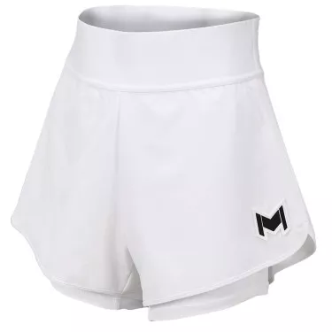 Mouratoglou Match Short M&auml;dchen Wei&szlig;