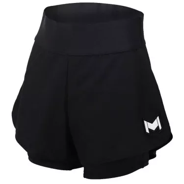 Mouratoglou Match Short M&auml;dchen Schwarz