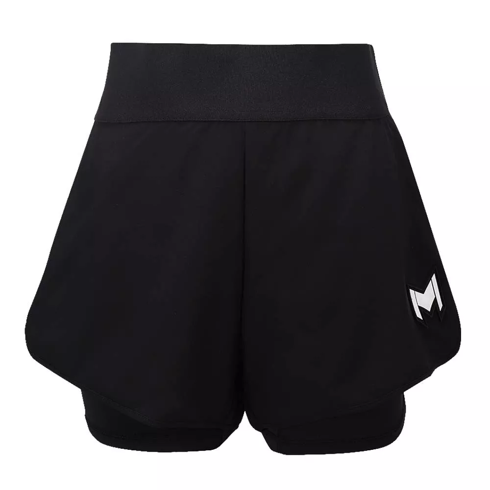 Mouratoglou Match Short M&auml;dchen Schwarz