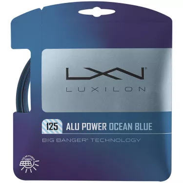 Luxilon Alu Power Ocean Blue Tennissaite 12 m