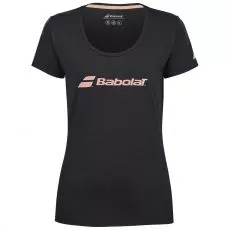 Babolat Exercise T-Shirt Damen Schwarz
