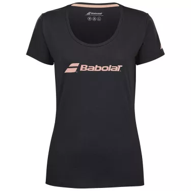 Babolat Exercise T-Shirt Damen Schwarz