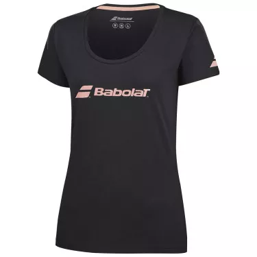 Babolat Exercise T-Shirt Damen Schwarz