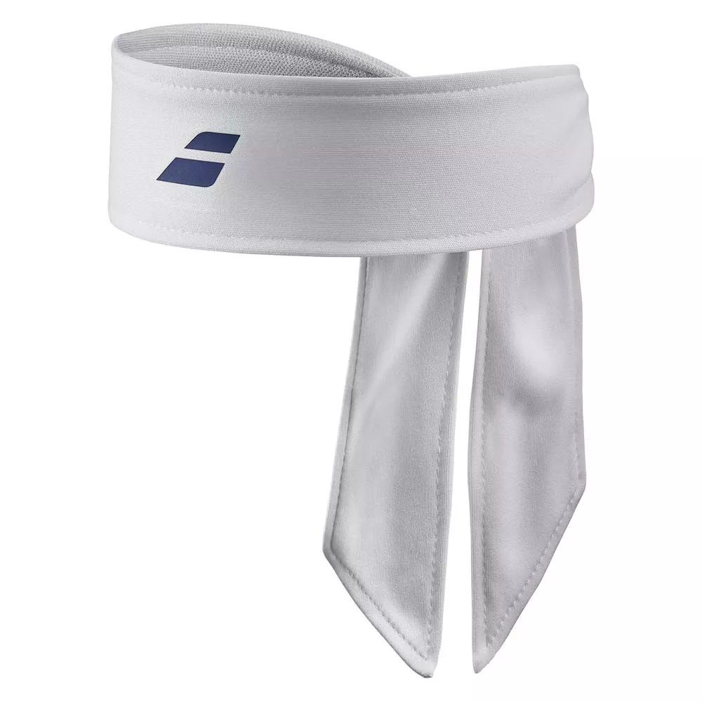 Babolat Tie Stirnband Wei&szlig; / Marineblau