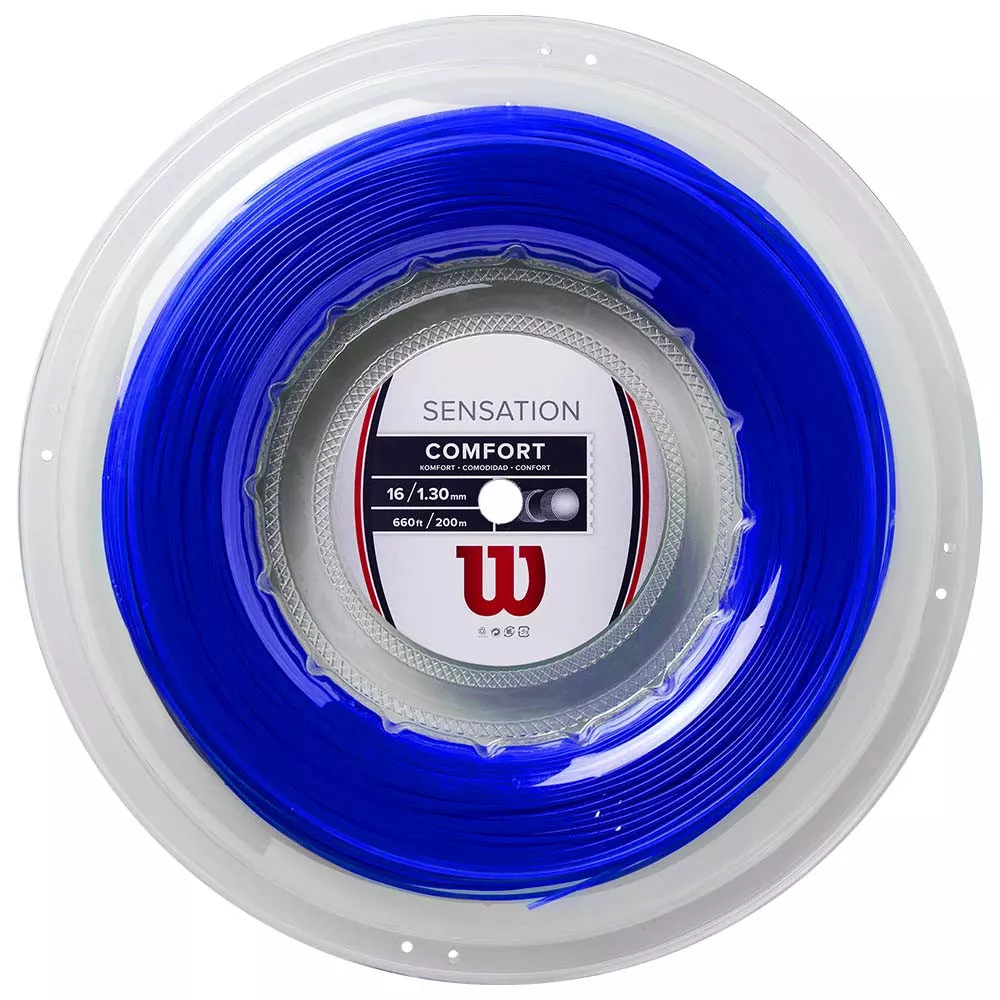 Wilson Sensation Saitenrolle Blau 200 m