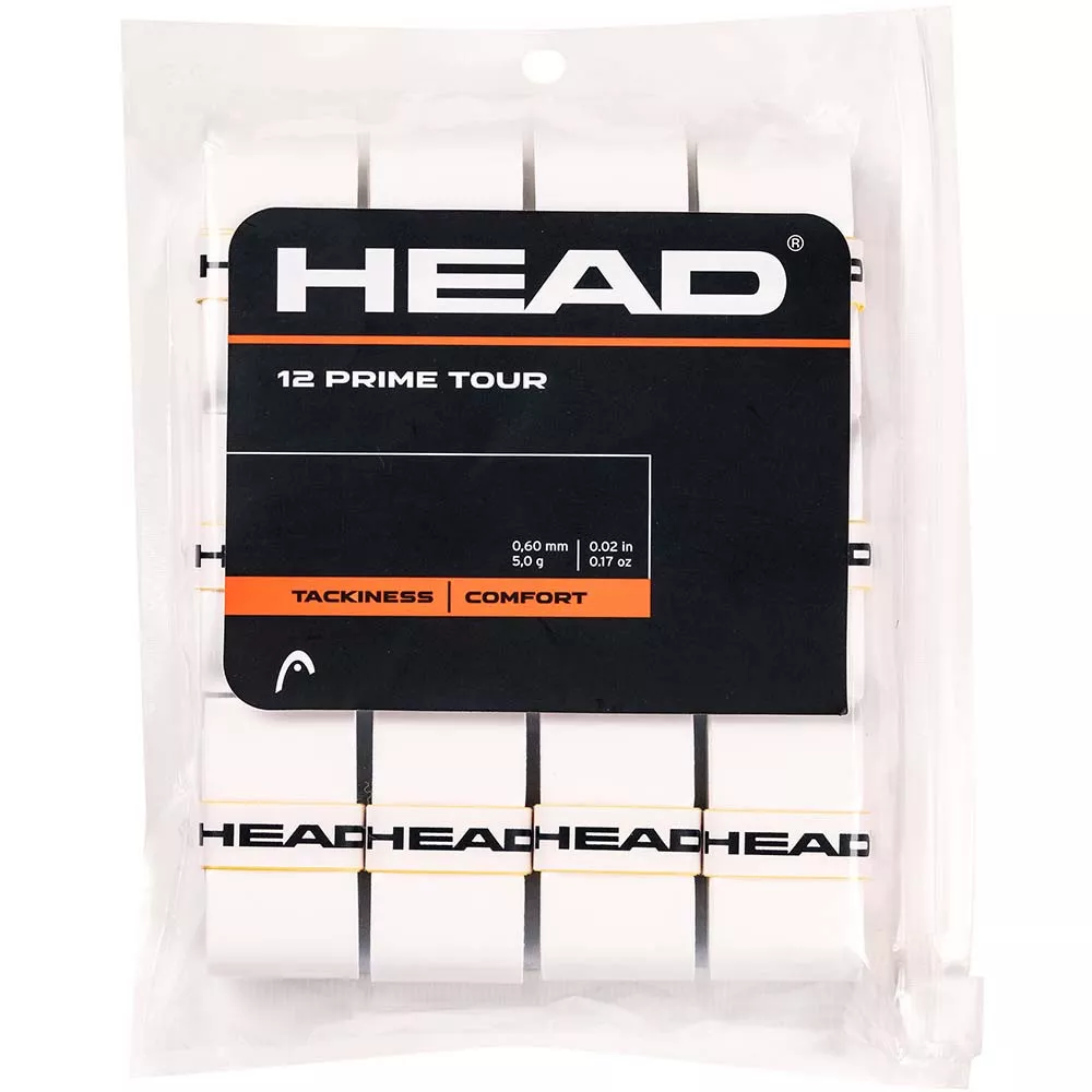 Head Prime Tour Overgrip Wei&szlig; 12er-Pack