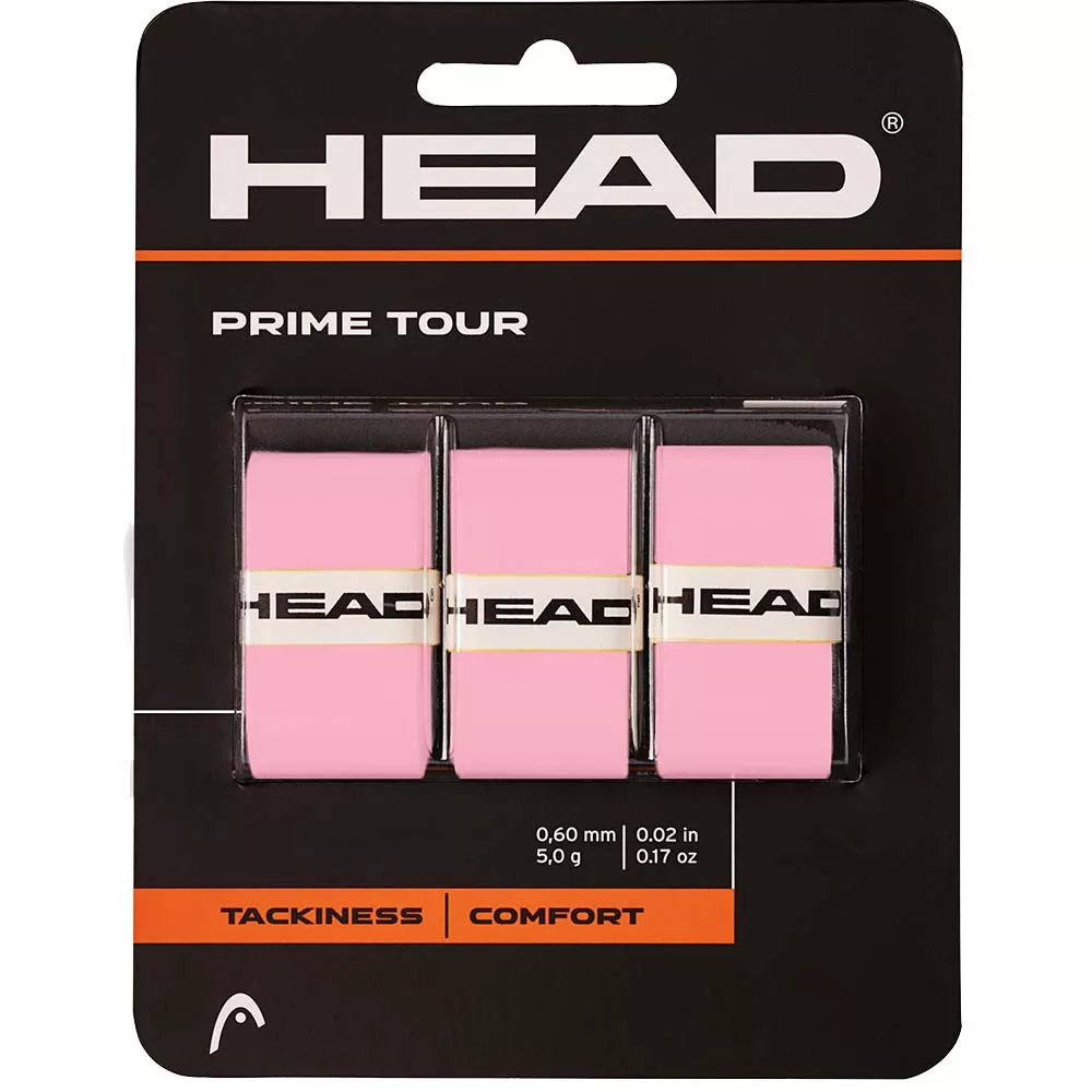 Head Prime Tour Overgrip Rosa 3er-Pack