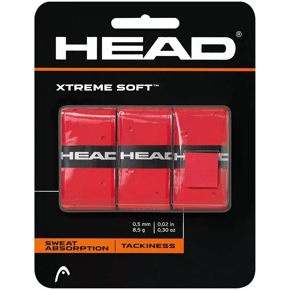 Head Xtreme Soft Overgrip Rot 3er-Pack