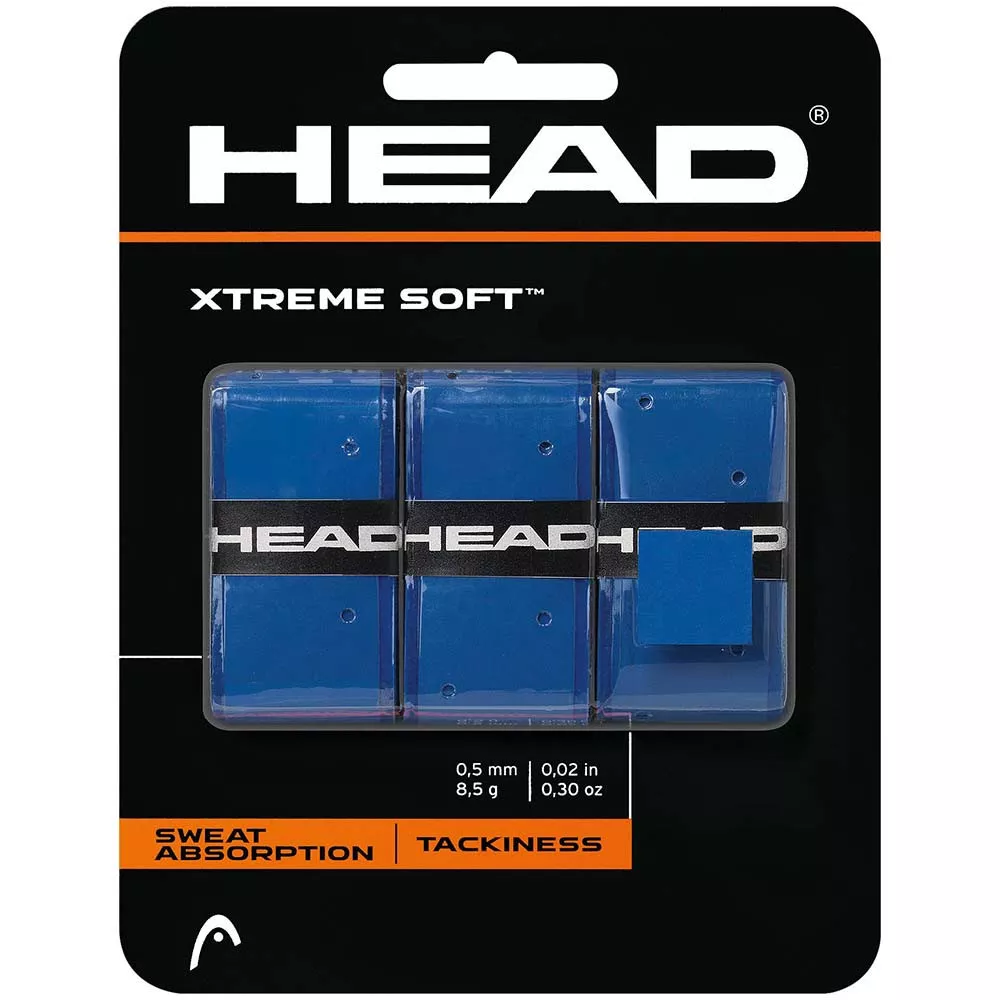 Head Xtreme Soft Overgrip Blau 3er-Pack