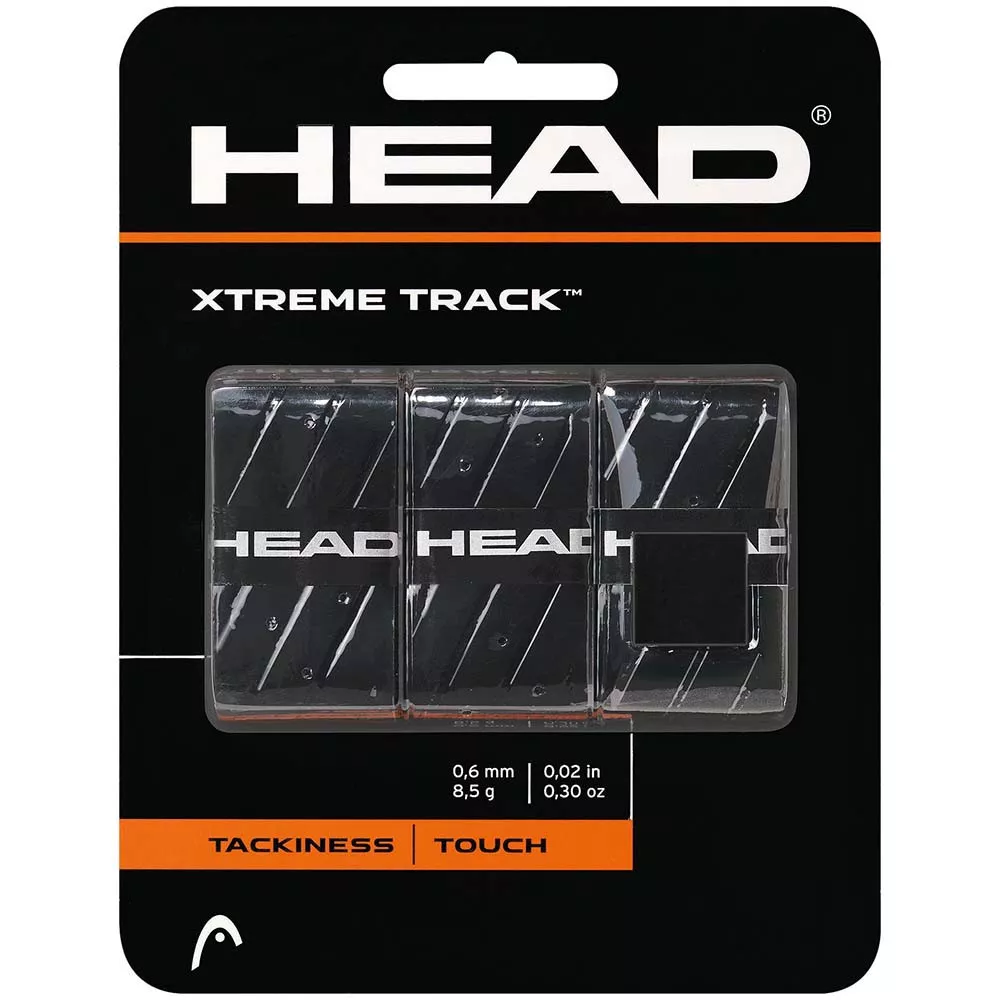 Head Xtreme Track Overgrip Schwarz 3er-Pack