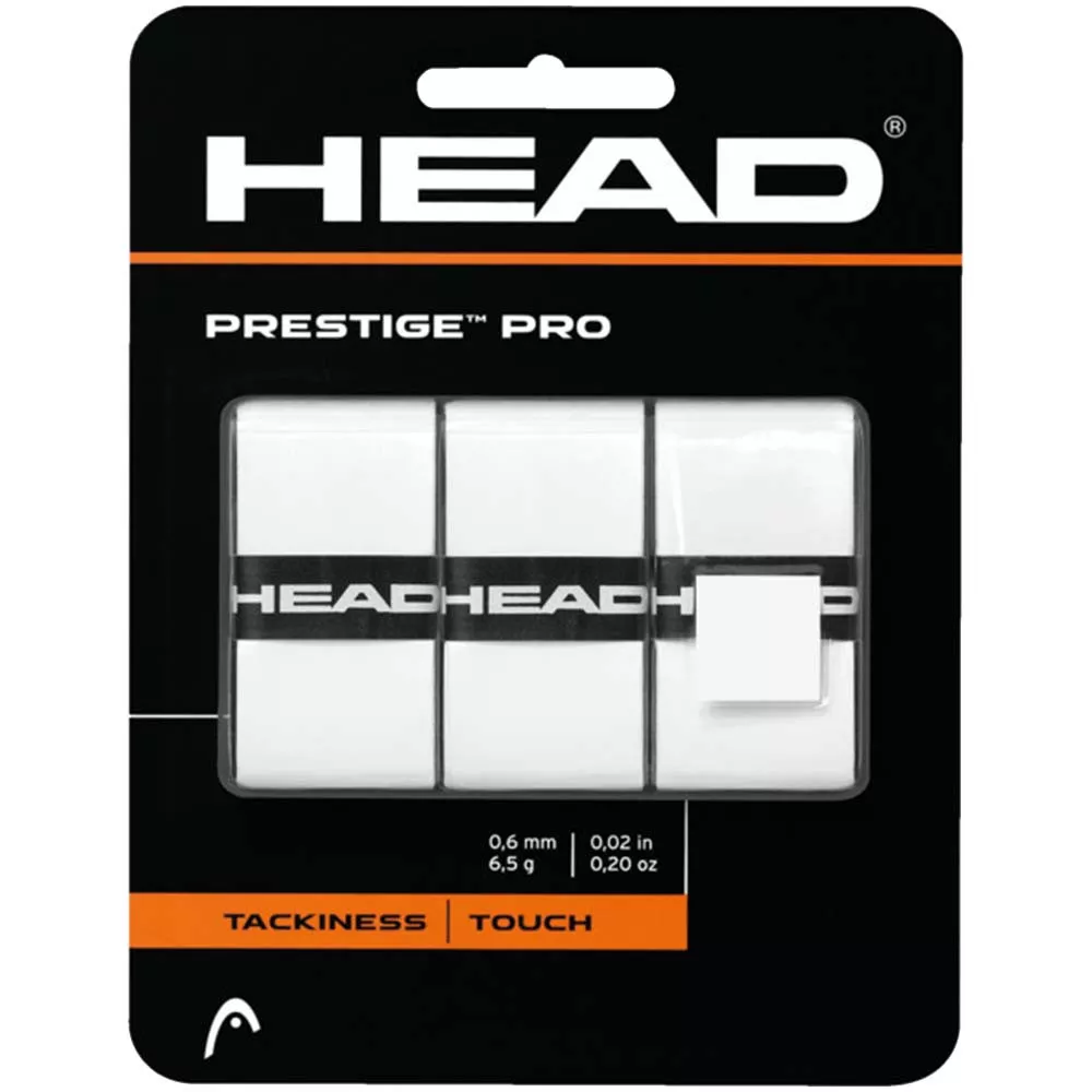 Head Prestige Pro Overgrip Wei&szlig; 3er-Pack