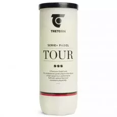 Tretorn Serie+ Padel Tour Padelb&auml;lle 3er-Dose