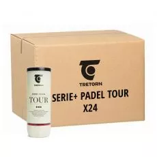 Tretorn Serie+ Padel Tour Padelb&auml;lle Karton (26 Dosen &agrave; 3 B&auml;lle)