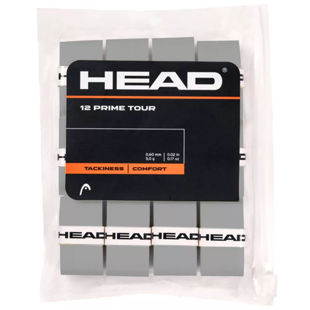 Head Prime Tour Overgrip Grau 12er-Pack