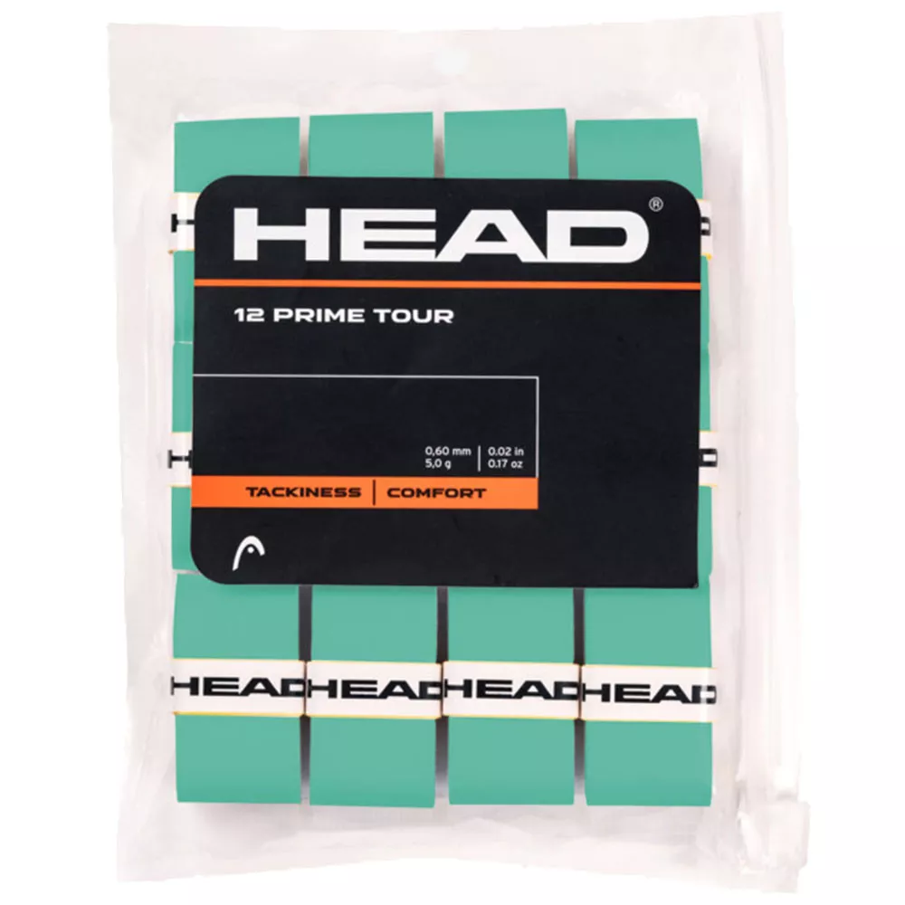 Head Prime Tour Overgrip Gr&uuml;n 12er-Pack