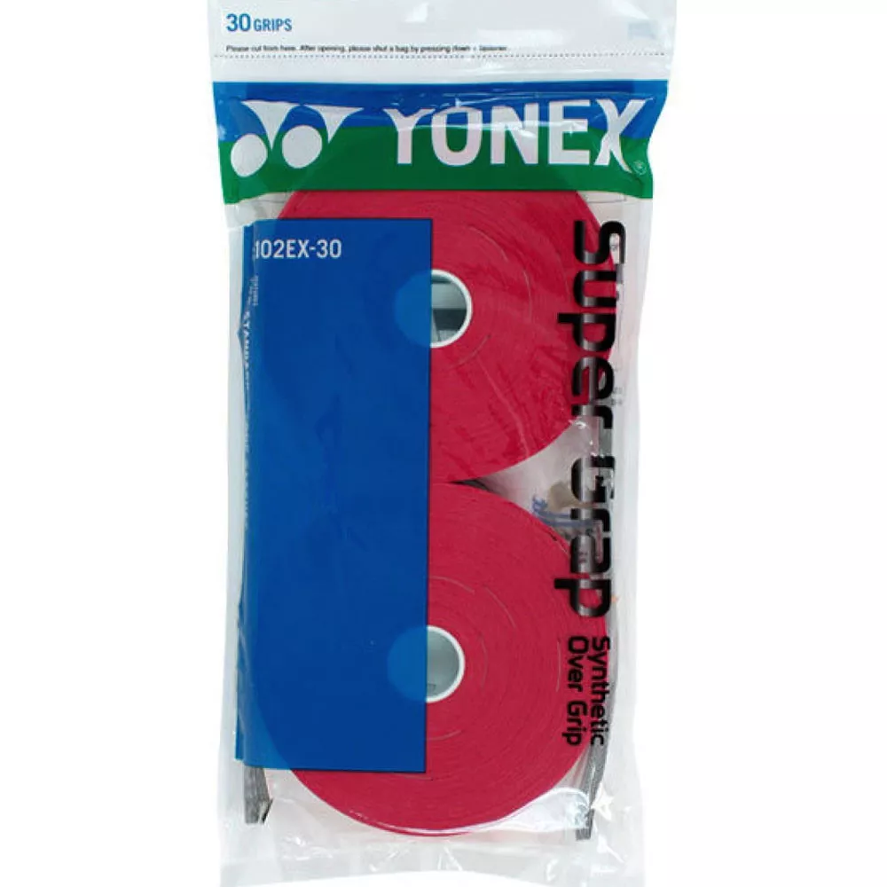 Yonex Super Grap Overgrip Rot 30er-Pack