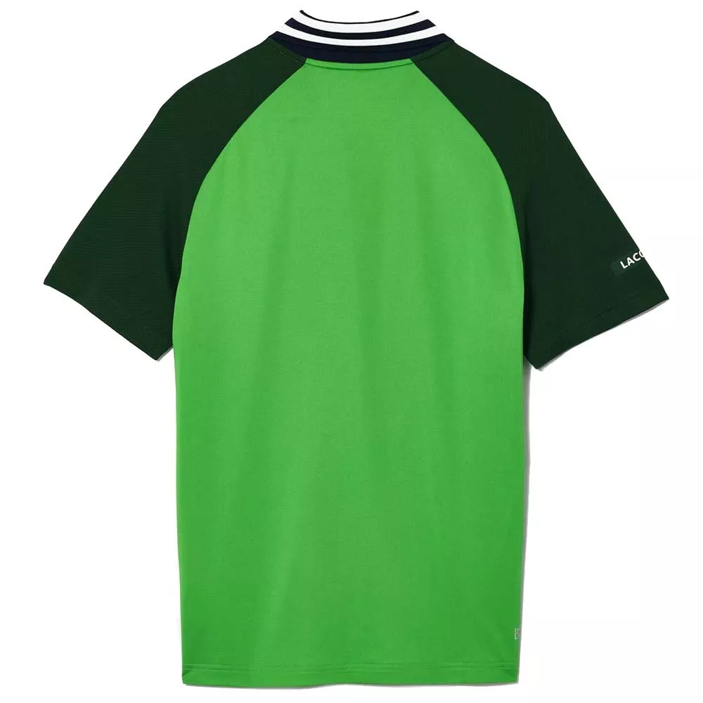 Lacoste Tennis Melbourne Daniil Medwedew Poloshirt Gr&uuml;n