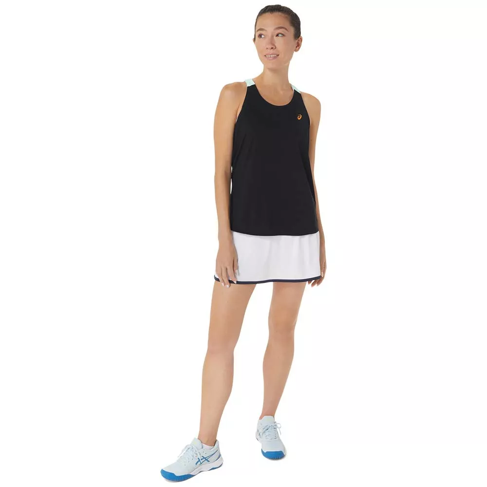 Asics Court Tank Top Schwarz / Gr&uuml;n