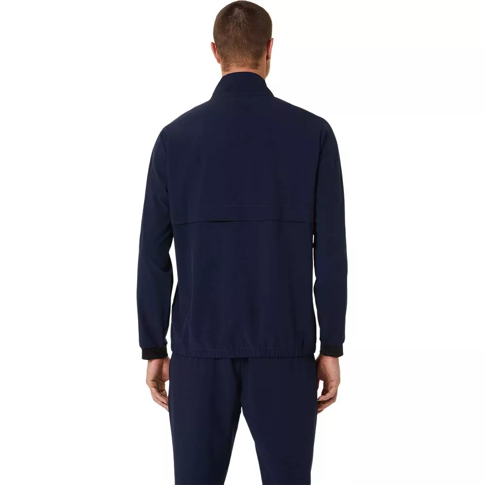 Asics Match Jacke Marineblau