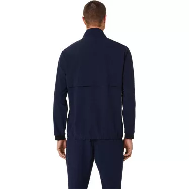 Asics Match Jacke Marineblau
