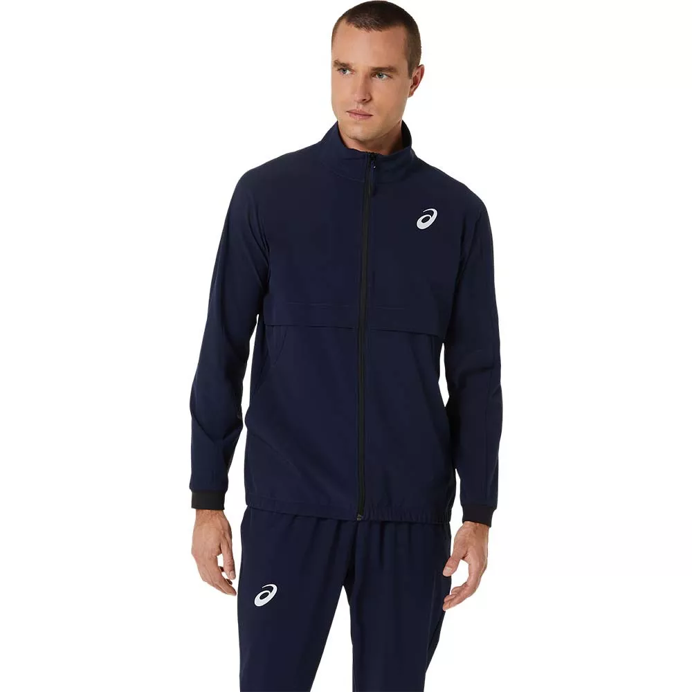 Asics Match Jacke Marineblau